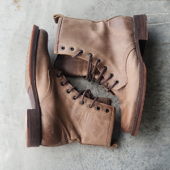 Frye Veronica Combat Boots - Picture 11 of 11